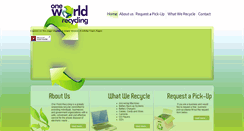 Desktop Screenshot of oneworld-recycling.com